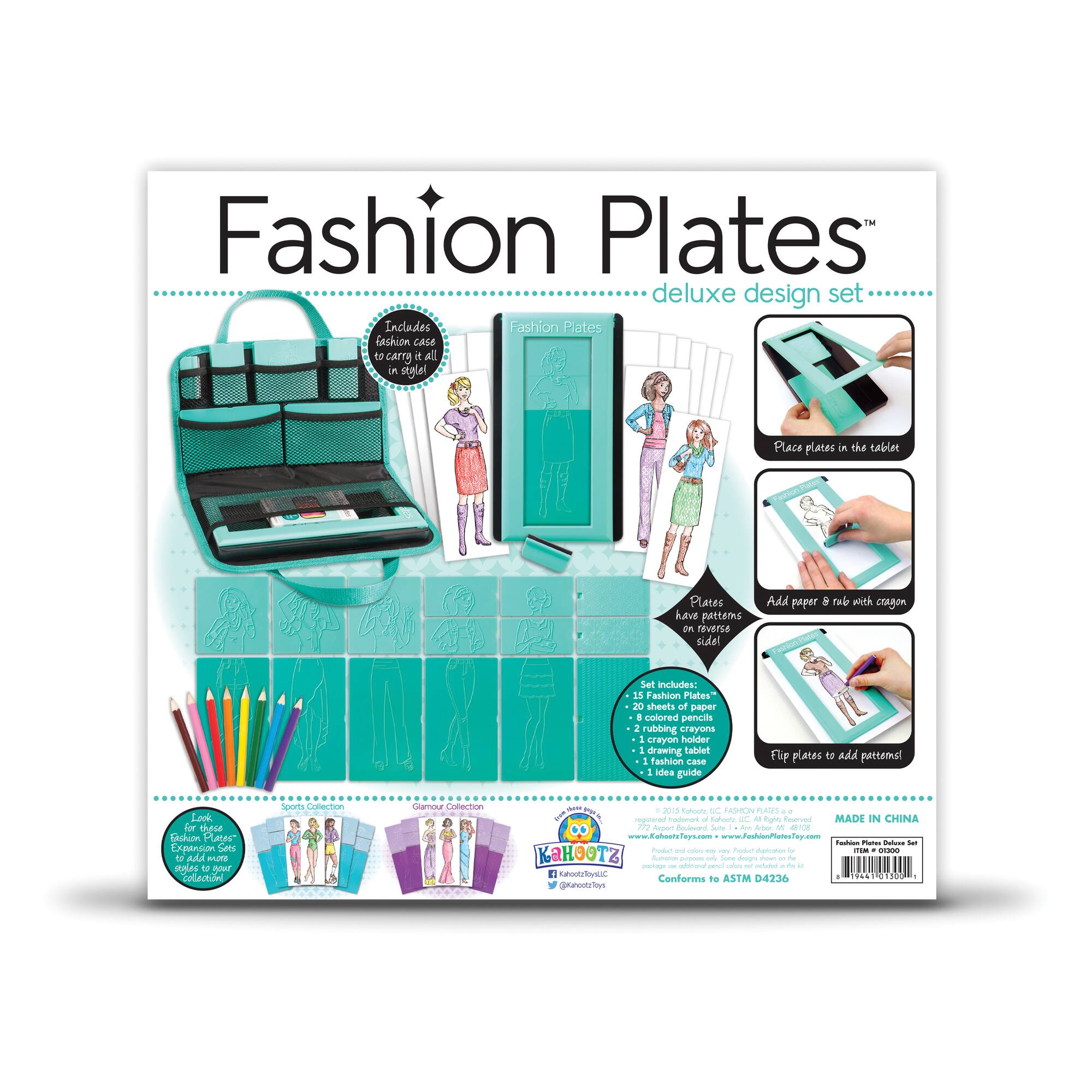 Fashion Plates Deluxe Design Set
